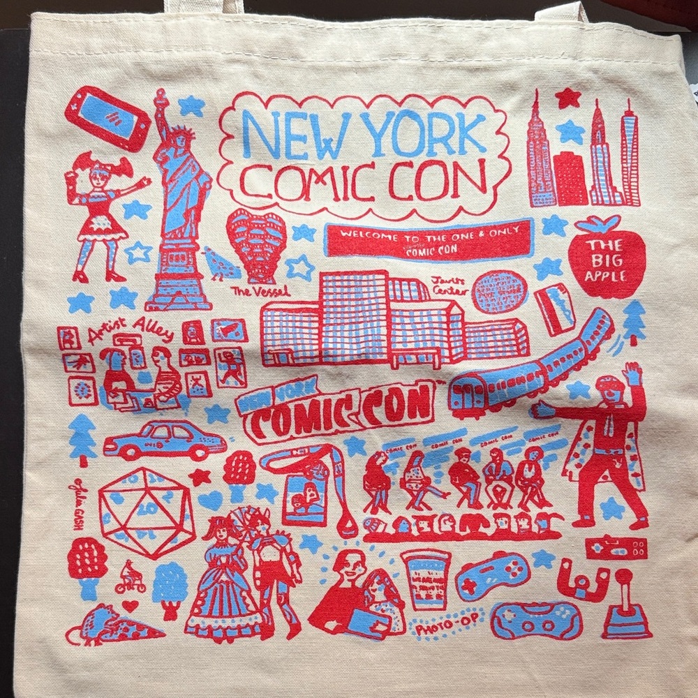 New York Comic Con Tote Bag